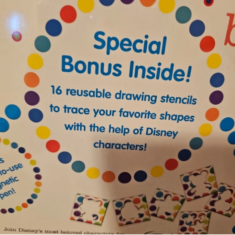 Disney Baby Read & Doodle - Learning resources for kids, a magnetic draw…